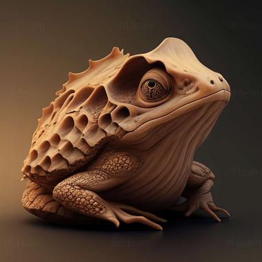 3D модель Potamobatrachus trispinosus (STL)